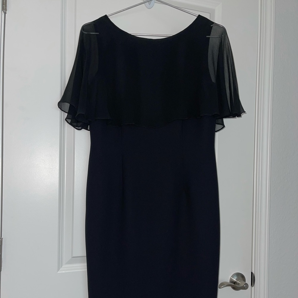 MAGGY LONDON PETITES BLACK DRESS